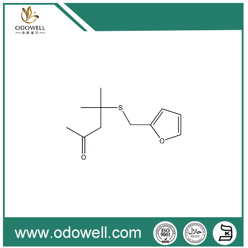 4- ((2-فوریل متیل) تیو) -4-متیل پنتان-2-یک