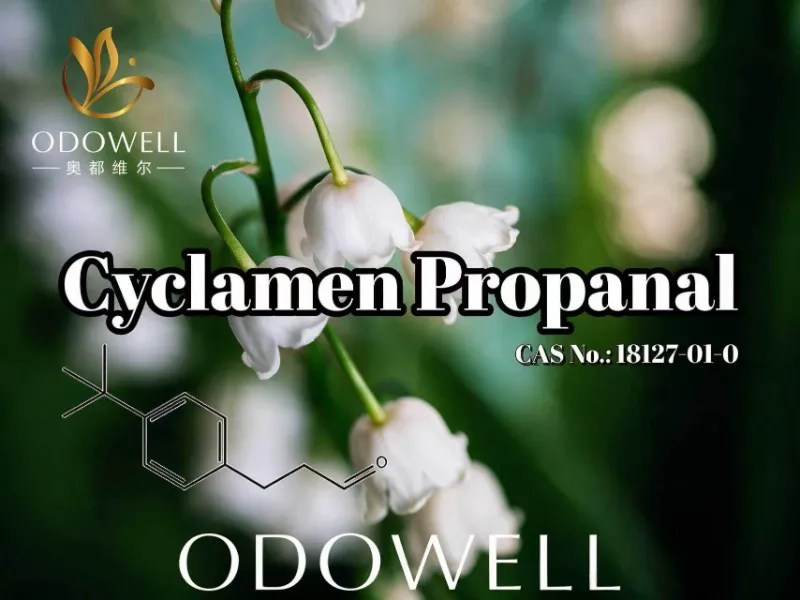 ODOWELL سیکلامن پروپانال را برای کاربردهای عطر گل تازه و موگات توصیه می کند.